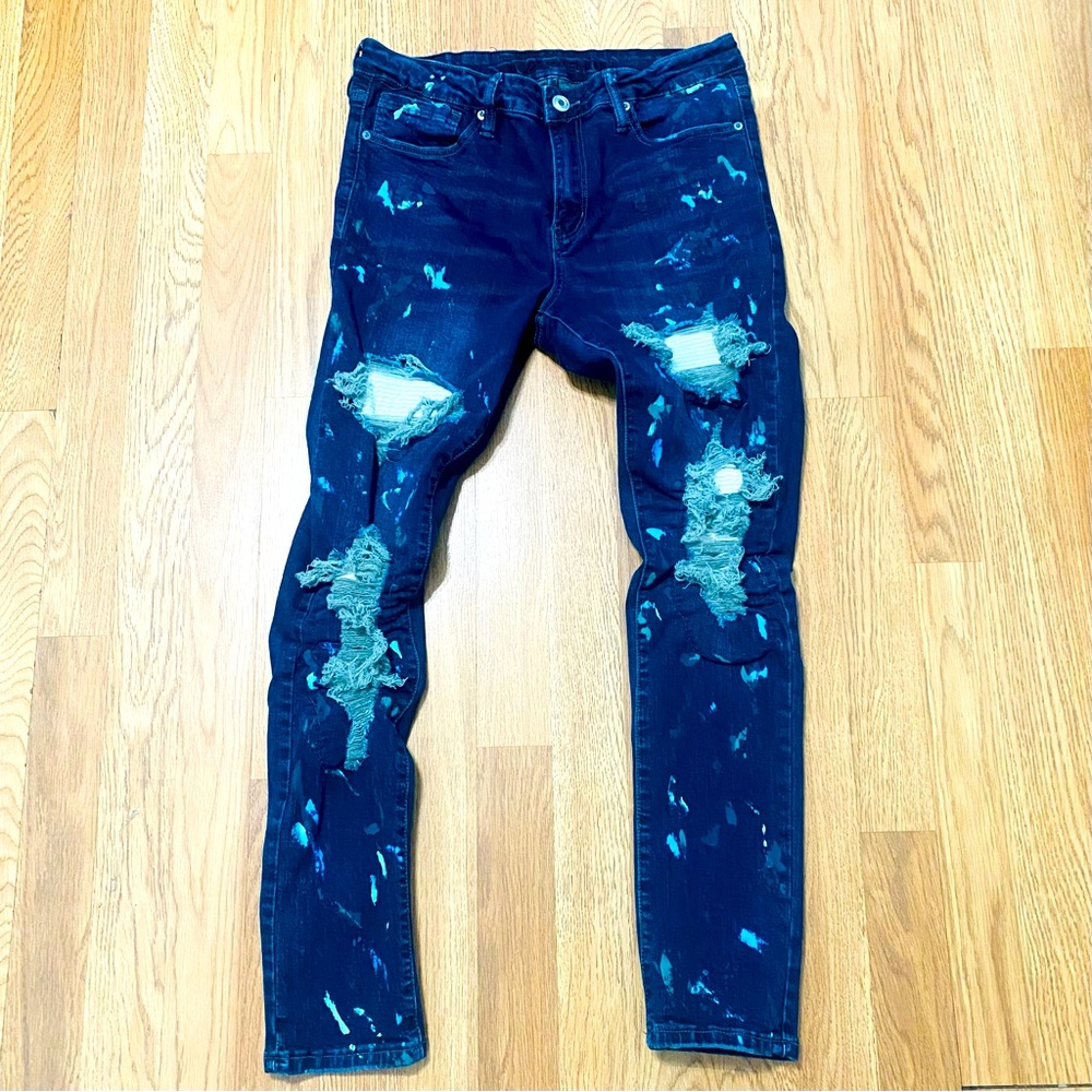 SÚPER SKINNY SUPREME FLEX MEN PANTS, 34/32.